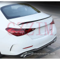 W206 C260 C250 C63 Carbon Fiber nyuma mrengo
